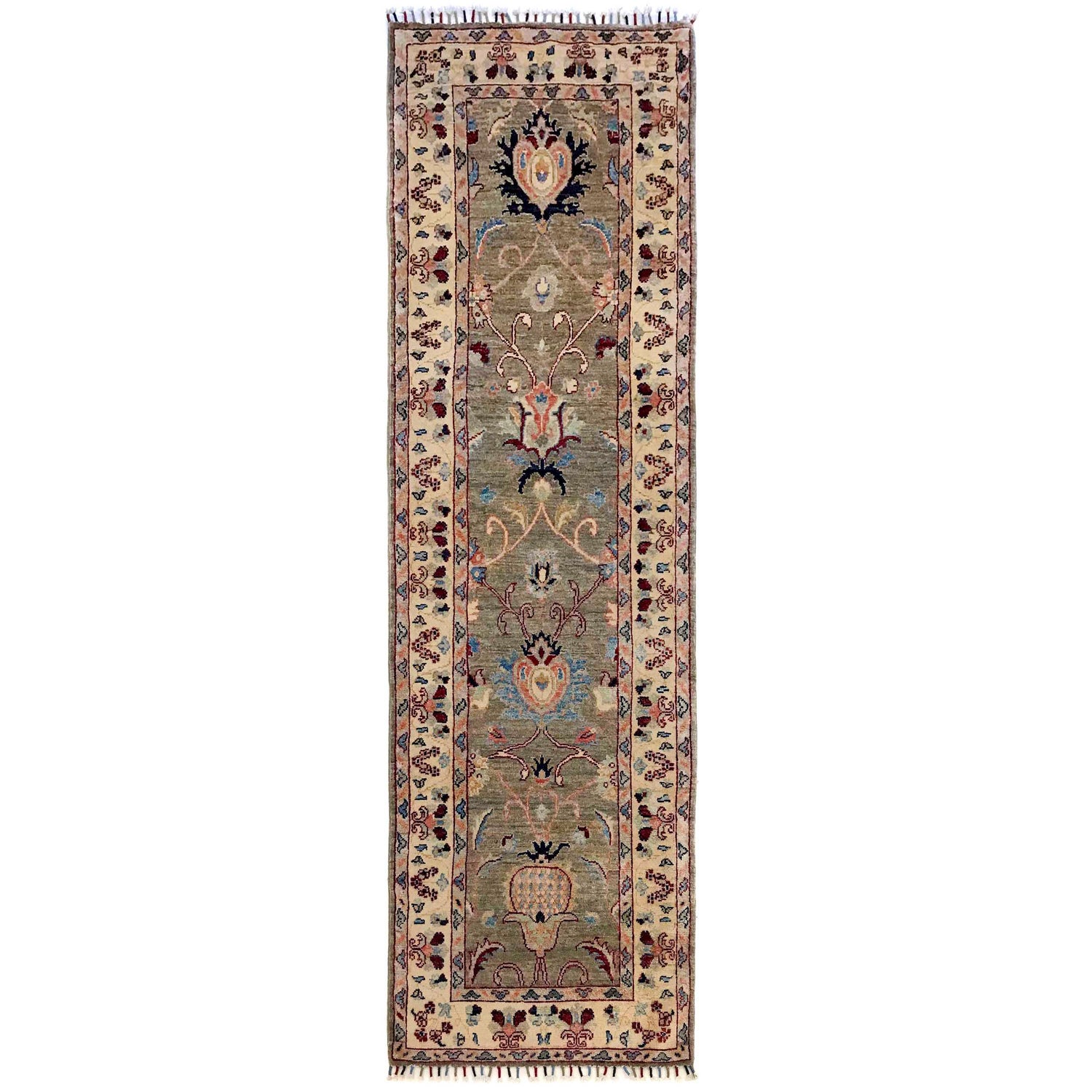 Modern Sultani Carpet Runner 2' 7" x 8' 1" ft / 79 x 247 cm - No. P35836