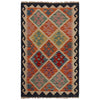Handmade Vegetable Kilim 2' 9" x 4' 7" ft / 85 x 140 cm - No. P35853