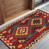 Hand Knotted Afghan Style Kilim 1' 11" x 3' 6" ft / 58 x 107 cm - No. P35953
