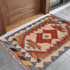 Hand Made Afghan Kilim 2' 0" x 3' 0" ft / 62 x 92 cm - No. P35960