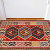 Hand Made Afghan Kilim 2' 0" x 3' 5" ft / 60 x 105 cm - No. P35985