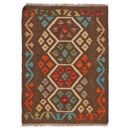 Small Size Chobi Kilim 2' 2" x 2' 11" ft / 65 x 90 cm - No. P35996