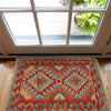 Handmade Vegetable Kilim 1' 11" x 2' 10" ft / 58 x 87 cm - No. P36013