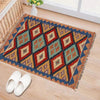 Handmade Turkish Design Wool Kilim 2' 0" x 2' 10" ft / 62 x 86 cm - No. P36019