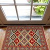 Hand Made Afghan Kilim 2' 0" x 2' 9" ft / 61 x 85 cm - No. P36042