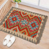 Hand Knotted Afghan Style Kilim 2' 0" x 2' 10" ft / 62 x 87 cm - No. P36048