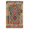 Hand Knotted Flatweave Kilim 2' 1" x 3' 2" ft / 64 x 97 cm - No. P36054