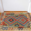 Hand Knotted Flatweave Kilim 2' 1" x 3' 2" ft / 64 x 97 cm - No. P36054