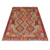 Handmade Vegetable Kilim 5' 9" x 8' 1" ft / 176 x 246 cm - No. P36060