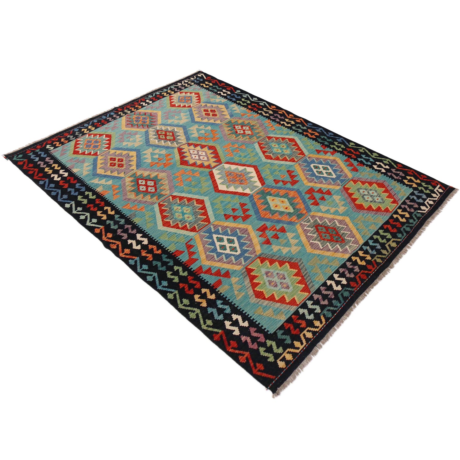 Medium Size Chobi Kilim 5' 11" x 8' 3" ft / 180 x 252 cm - No. P36066