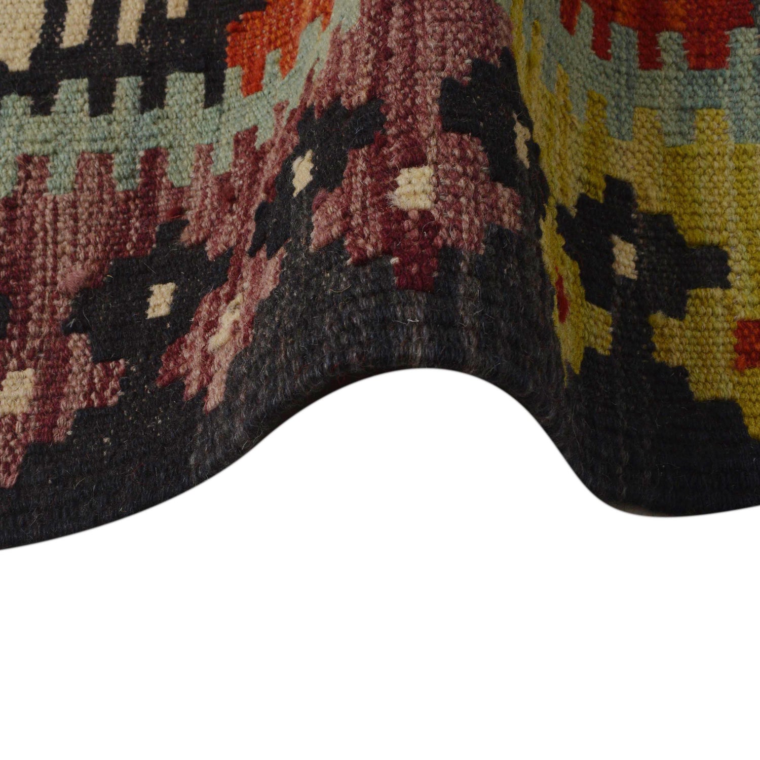 Hand Knotted Flatweave Kilim 5' 7" x 7' 10" ft / 170 x 240 cm - No. P36067