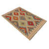 Handmade Turkish Design Wool Kilim 2' 7" x 4' 0" ft / 80 x 121 cm - No. P36069