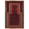 Small Prayer Carpet 3' 1" x 4' 6" ft / 93 x 138 cm -No. P36073