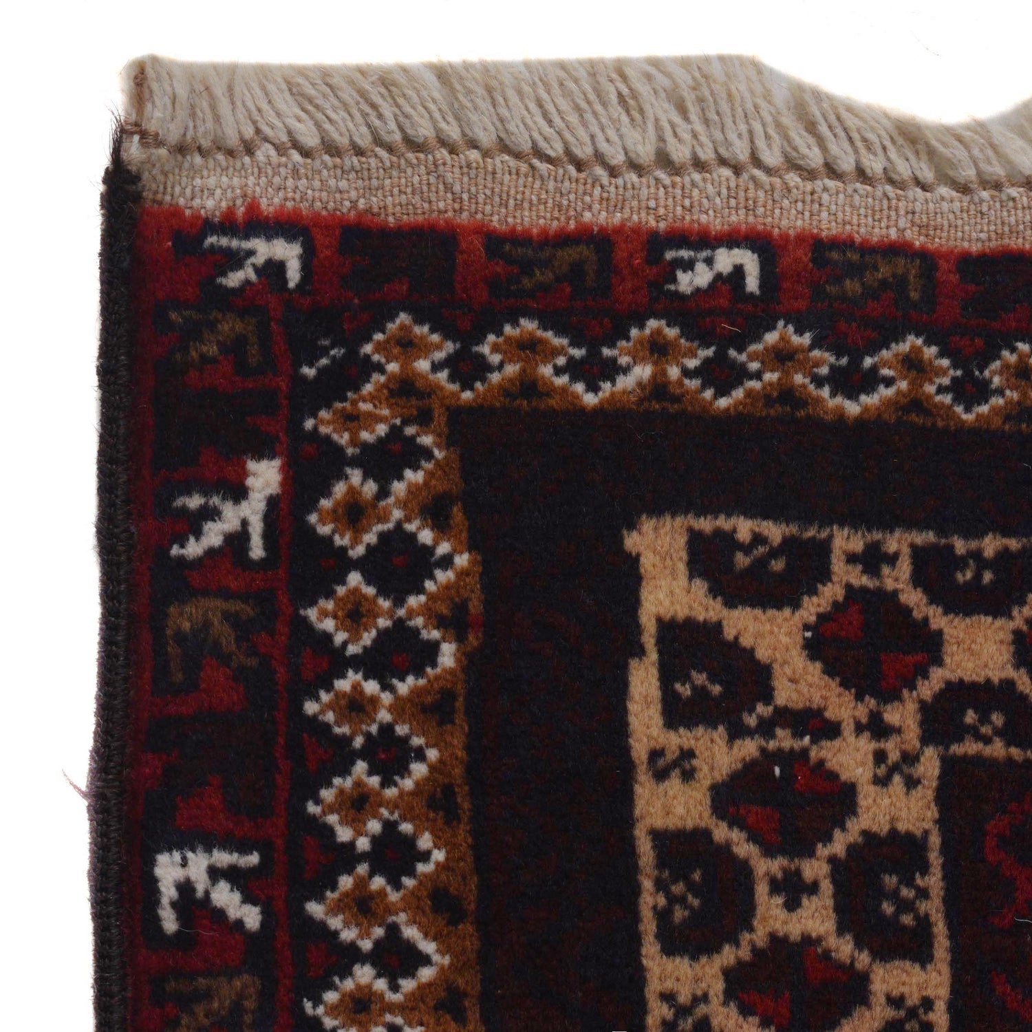 Small Prayer Carpet 3' 1" x 4' 6" ft / 93 x 138 cm -No. P36073