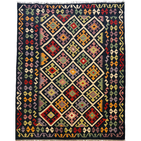 Handmade Vegetable Kelim 6' 0" x 8' 0" ft / 182 x 244 cm - No. P36083