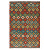 Small Size Chobi Kilim 3' 5" x 5' 1" ft / 103 x 156 cm - No. P36088