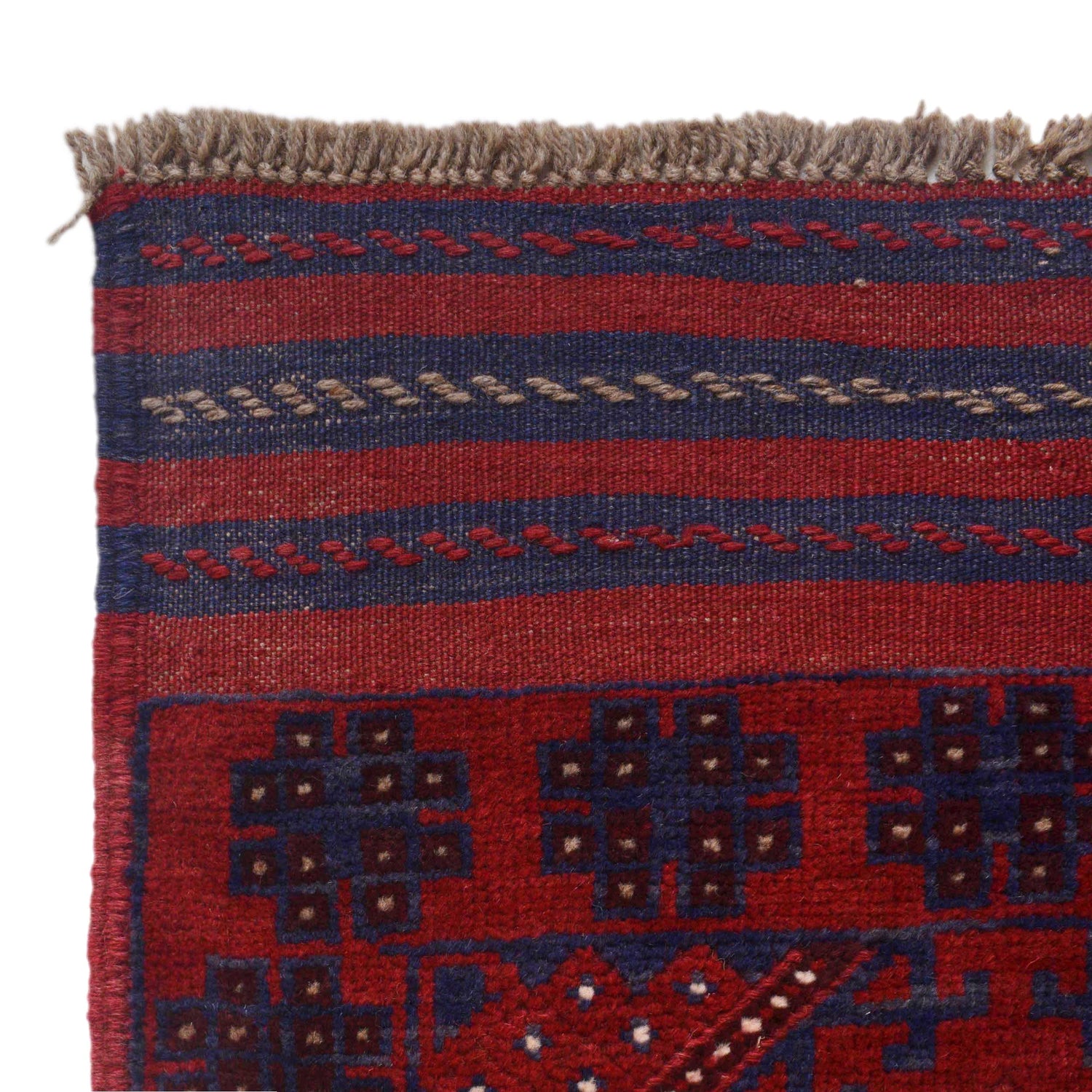 Traditional Mashwani Runner Carpet 2' 1" x 8' 2" ft / 63 x 250 cm - No. P36091