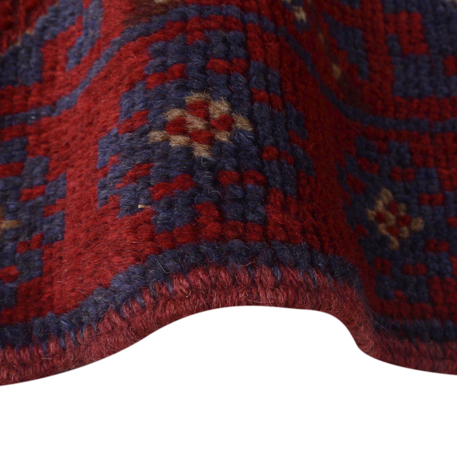 Handmade Afghan Runner Rug 2' 3" x 7' 11" ft / 69 x 241 cm - No. P36094