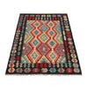 Hand Woven Wool Kelim 4' 1" x 5' 7" ft / 124 x 171 cm - No. P36122