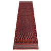 Hand Knotted Mashwani Runner Rug 2' 1" x 8' 0" ft / 63 x 245 cm - No. P36153