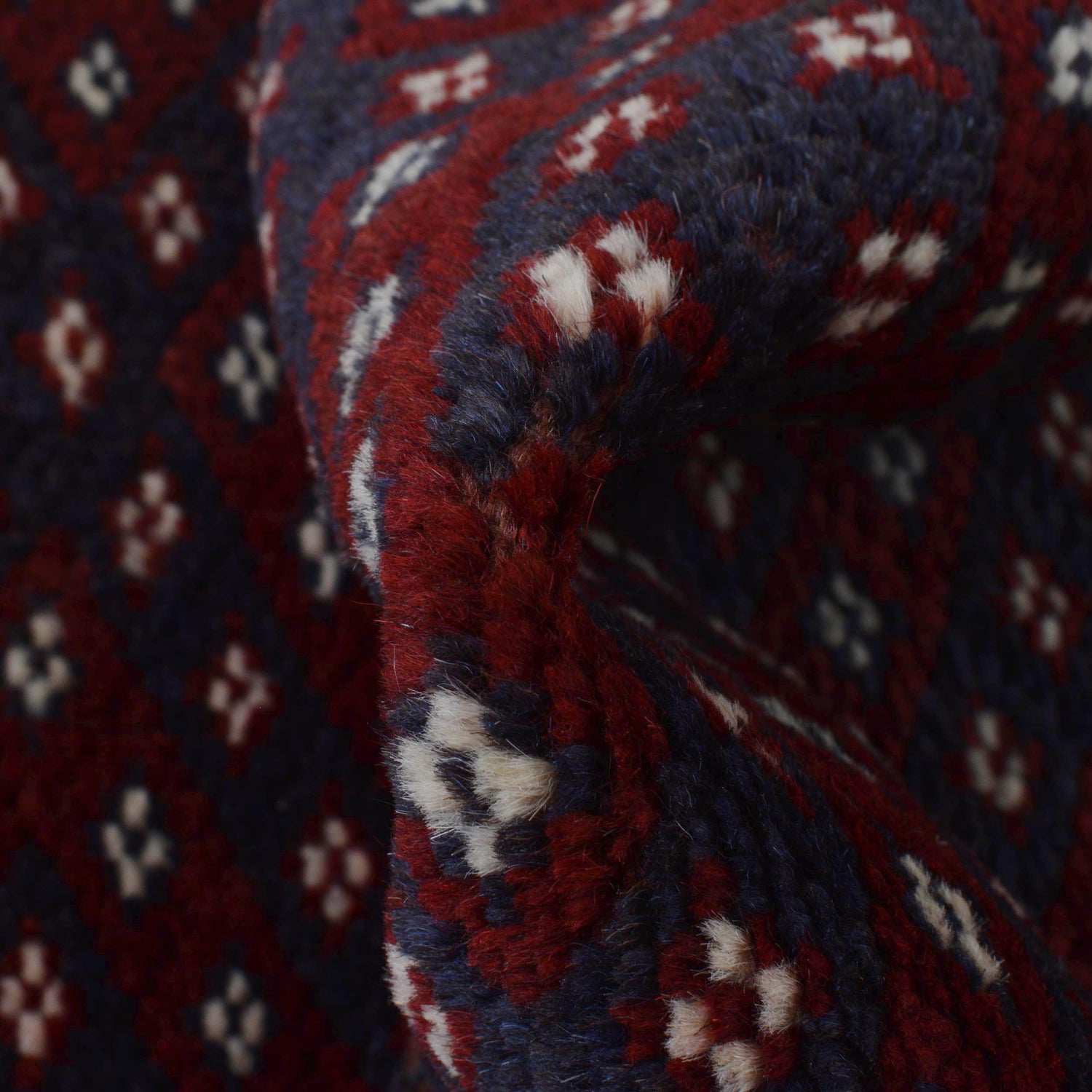 Hand Knotted Mashwani Runner Rug 2' 1" x 8' 0" ft / 63 x 245 cm - No. P36153