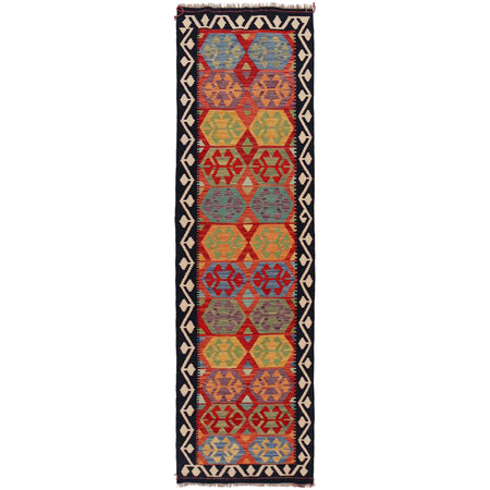 Long Kilim Runner 2' 7" x 9' 6" ft / 80 x 289 cm - No. P36160