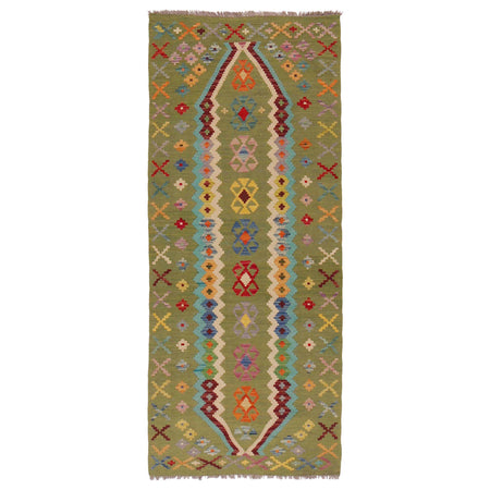 Short Kilim Runner 2' 9" x 6' 9" ft / 83 x 205 cm - No. P36172