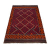 Handmade Maimana Kelim 6' 1" x 9' 9" ft / 186 x 298 cm - No. P36187