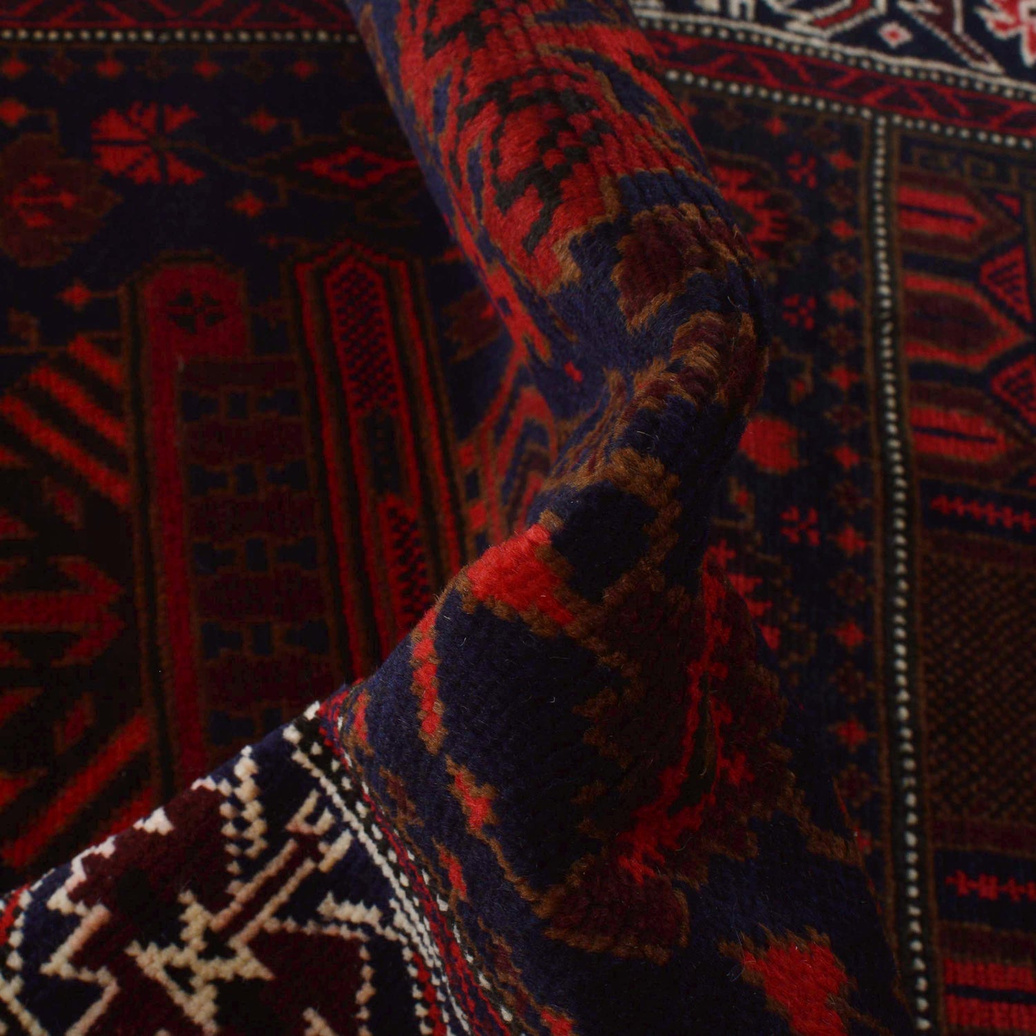 Muslim Prayer Rug 2' 11" x 4' 11" ft / 88 x 149 cm -No. P36189