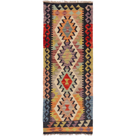 Short Chobi Kilim Runner 1' 9" x 4' 11"  ft / 54 x 149 cm - No. P36216