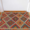 Hand Knotted Afghan Style Kilim 2' 0" x 2' 10" ft / 62 x 87 cm - No. P36269