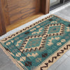 Handmade Afghan Vegetable Kilim 2' 0" x 2' 11" ft / 60 x 90 cm - No. P36274