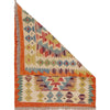 Handmade Turkish Design Wool Kilim 2' 1" x 2' 9" ft / 64 x 84 cm - No. P36301