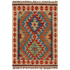 Hand Knotted Flatweave Kilim 2' 0" x 2' 11" ft / 60 x 88 cm - No. P36303