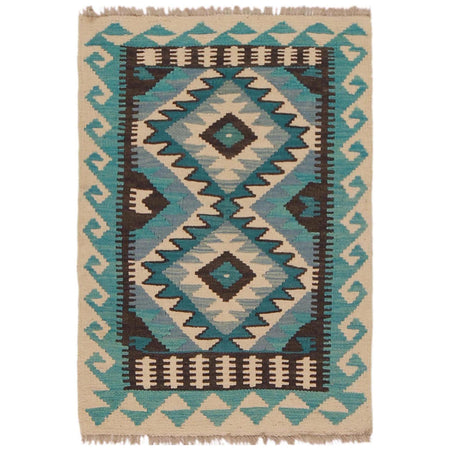 Small Size Chobi Kilim 2' 2" x 3' 1" ft / 67 x 95 cm - No. P36316