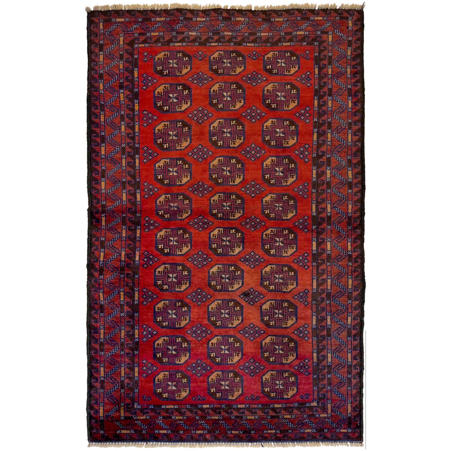 Tribal Baloch Rug 2' 9" x 4' 8" ft / 83 x 142 cm - No. P36321