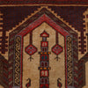 Islamic Prayer Carpet 2' 9" x 4' 0" ft / 84 x 123 cm - No. P36322