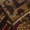 Islamic Prayer Carpet 2' 9" x 4' 0" ft / 84 x 123 cm - No. P36322