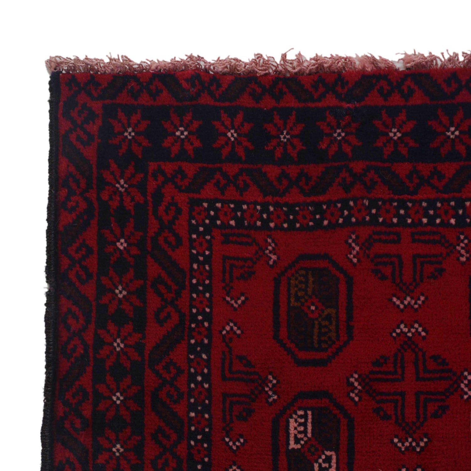 Red Color Baluchi Rug  3' 0" x 4' 7" ft / 92 x 139 cm - No. P36327