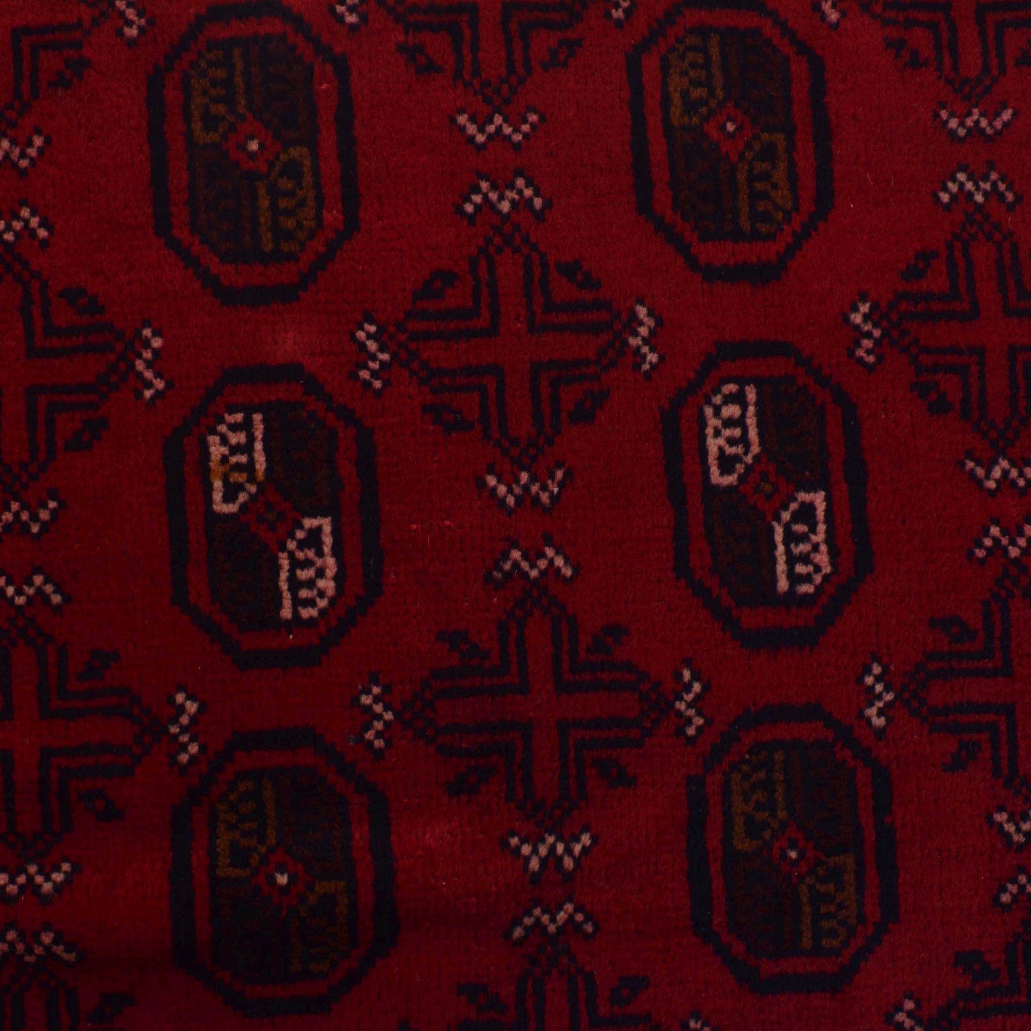 Red Color Baluchi Rug  3' 0" x 4' 7" ft / 92 x 139 cm - No. P36327