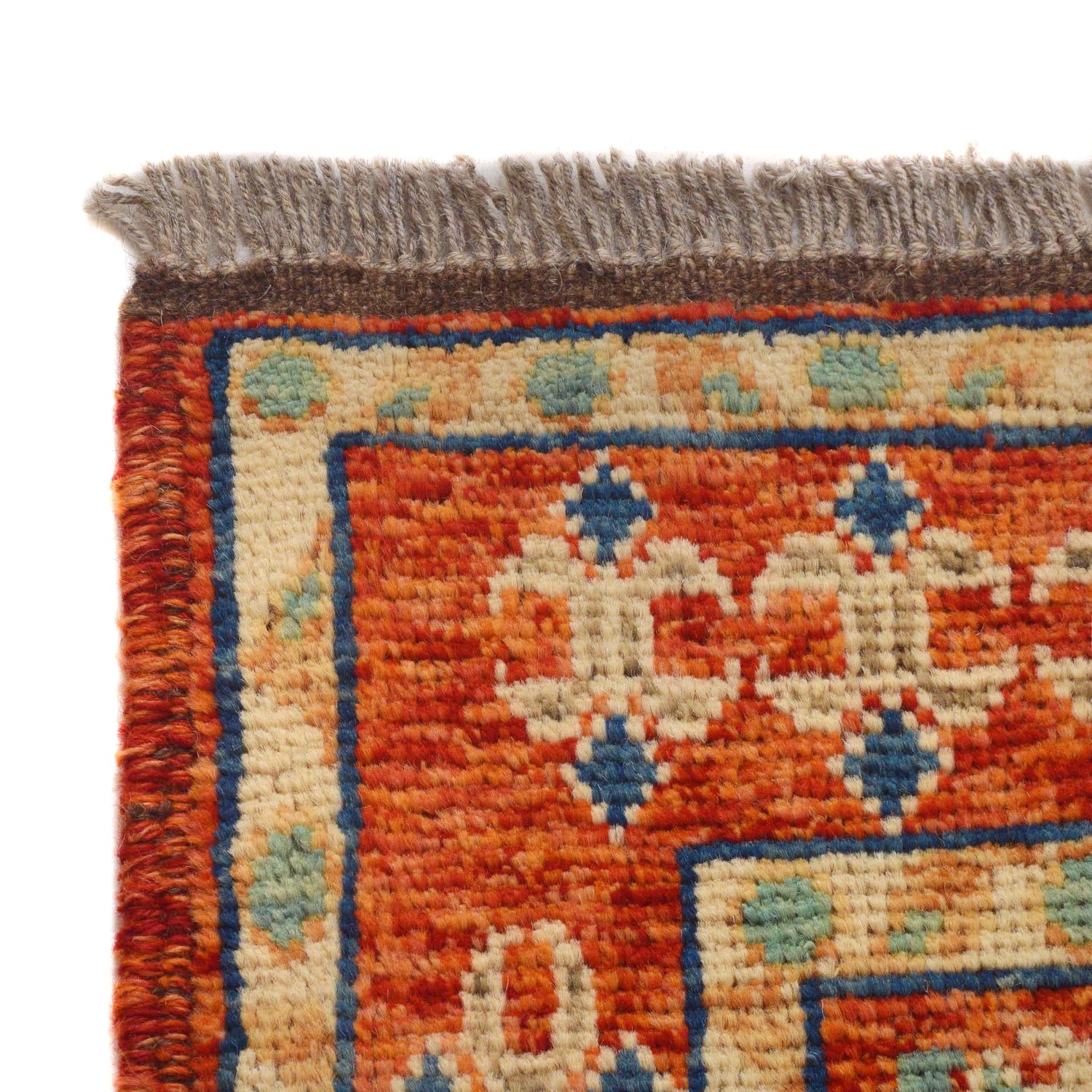 Rich Red Color Shiraz Carpet 4' 2" x 6' 0" ft / 127 x 182 cm - No. P36346