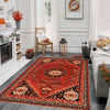 Handmade Shiraz Carpet 4' 1" x 6' 0" ft / 125 x 183 cm - No. P36347