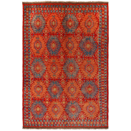 Contemporary Oushak Rug 6' 7" x 9' 5" ft / 200 x 286 cm - No. P36350