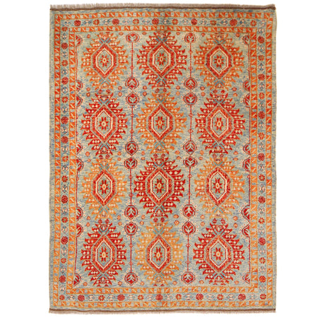 Contemporary Oushak Rug 5' 9" x 7' 8" ft / 175 x 233 cm - No. P36352