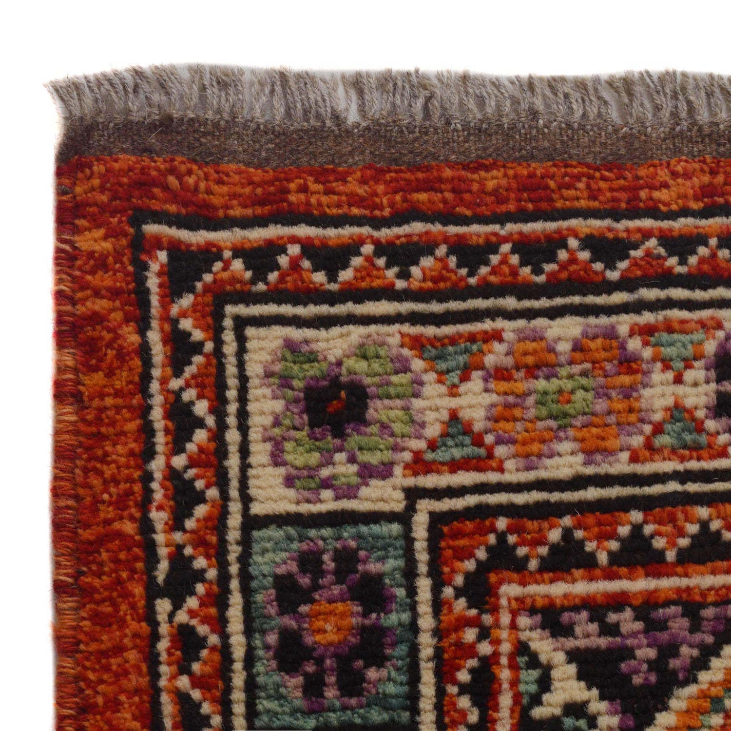 Persian Shirazi Design Carpet 5' 9" x 7' 9" ft / 176 x 237 cm - No. P36355