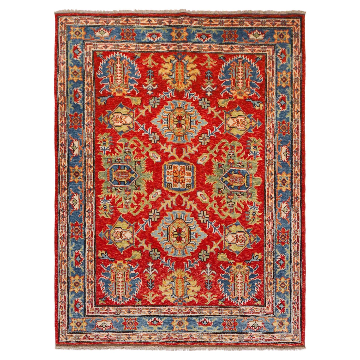 Contemporary Oushak Rug 4' 11" x 6' 6" ft / 151 x 198 cm - No. P36356
