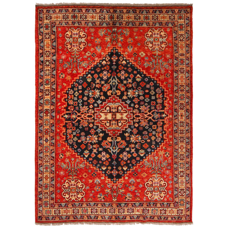 Handmade Sherazi Area Rug 5' 5" x 7' 9" ft / 166 x 236 cm - No. P36358