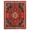 Rich Red Color Shiraz Carpet 5' 1" x 6' 4" ft / 156 x 194 cm - No. P36361