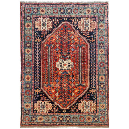 Handmade Sherazi Area Rug 5' 7" x 7' 7" ft / 170 x 230 cm - No. P36362