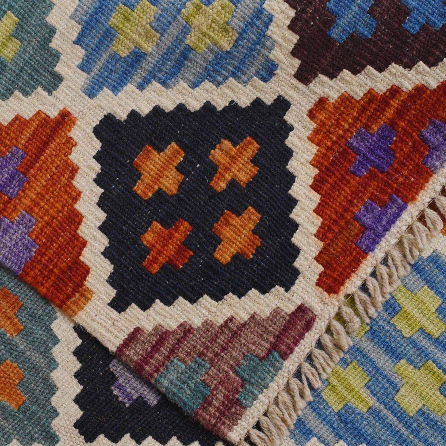 Medium Size Chobi Kilim 5' 1" x 6' 9" ft / 156 x 205 cm - No. P36366